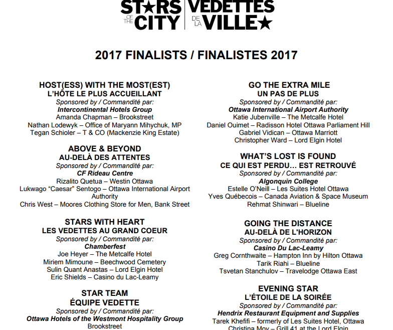 Ottawa Stars of the city